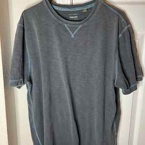 True grit T-shirt! Grey with blue seams!